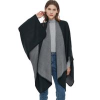 Women's Streetwear Solid Color Imitation Cashmere Shawl main image 1