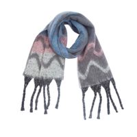 Women's Elegant Classic Style Printing Color Block Polyester Scarf sku image 4