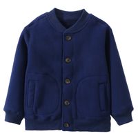 Casual Solid Color Polyester Boys Outerwear sku image 6