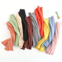 Casual Solid Color Polyacrylonitrile Fiber Hoodies & Knitwears main image 2