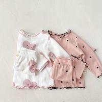 Cute Heart Shape Cotton Baby Clothing Sets main image 5