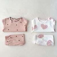 Cute Heart Shape Cotton Baby Clothing Sets main image 2