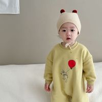 Casual Cartoon Cotton Baby Rompers main image 2