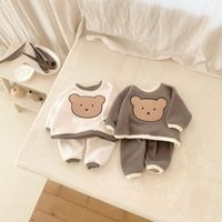 Cute Animal Cartoon Cotton Baby Clothing Sets main image 1