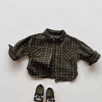 Casual Plaid Cotton T-shirts & Shirts sku image 7