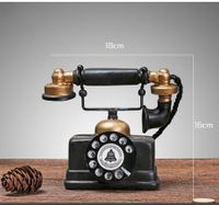 Simple Style Digital Telephone Synthetic Resin Ornaments Artificial Decorations sku image 1