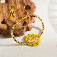 Ig-stil Klassischer Stil Runden Kupfer 18 Karat Vergoldet Armbänder In Masse sku image 6