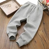 Casual Letter Rib-knit Cotton Blend Polyester Pants & Leggings main image 5