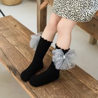 Women's Princess Solid Color Cotton Jacquard Ankle Socks 2 Pieces main image 4