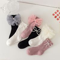 Women's Princess Solid Color Cotton Jacquard Ankle Socks 2 Pieces main image 1