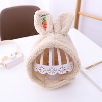 Kid's Cute Rabbit Carrot Wool Cap sku image 7
