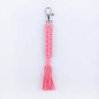 Simple Style Korean Style Solid Color Cotton Unisex Bag Pendant Keychain sku image 12