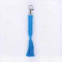 Simple Style Korean Style Solid Color Cotton Unisex Bag Pendant Keychain sku image 13