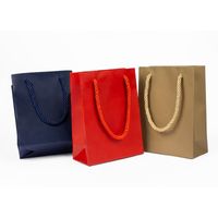 Simple Style Commute Solid Color Paper Holiday Daily Gift Bags main image 3