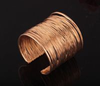 Basic Classic Style Solid Color Alloy Plating Women's Bangle sku image 14
