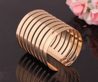 Basic Classic Style Solid Color Alloy Plating Women's Bangle sku image 7