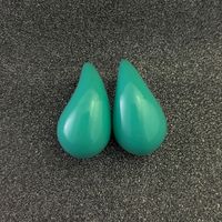 1 Par Estilo Vintage Gotitas De Agua Barniz De Estufa El Plastico Pendientes sku image 16