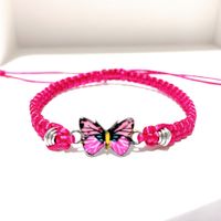 Simple Style Butterfly Alloy Plating Couple Bracelets main image 3