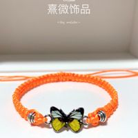 Simple Style Butterfly Alloy Plating Couple Bracelets sku image 14