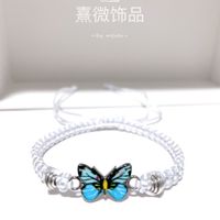 Simple Style Butterfly Alloy Plating Couple Bracelets sku image 17
