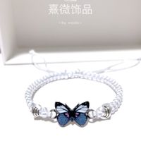 Simple Style Butterfly Alloy Plating Couple Bracelets sku image 26