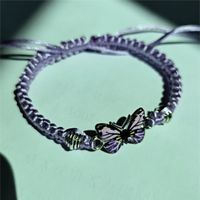 Simple Style Butterfly Alloy Plating Couple Bracelets sku image 34