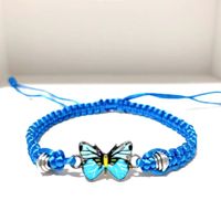 Simple Style Butterfly Alloy Plating Couple Bracelets sku image 19