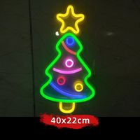 Christmas Vintage Style Simple Style Christmas Tree Star Plastic Indoor Party Lightings sku image 15