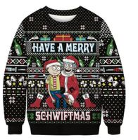 Unisex Hoodies Long Sleeve 3d Print Hip-hop Animal Cartoon Santa Claus main image 6