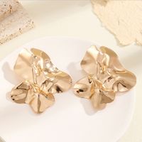 1 Pair Vintage Style Solid Color Plating Iron Ear Studs sku image 2
