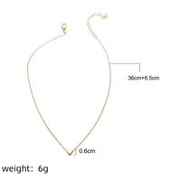 Fashion Heart Alloy Plating Women's Necklace main image 8