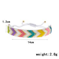 Ig Style Devil's Eye Heart Shape Arrow Glass Rope Knitting Women's Drawstring Bracelets main image 5