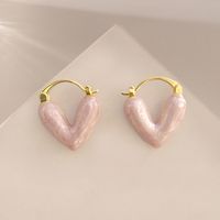Simple Style Round Copper Gold Plated Ear Clips Ear Studs 1 Pair sku image 2