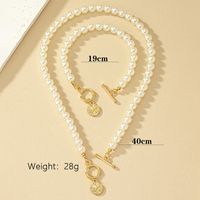 Ig Style Elegant Round Starfish 14k Gold Plated Rhinestones Arylic Plastic Ferroalloy Wholesale Jewelry Set main image 5