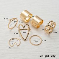 Ig Style Elegant Geometric Alloy Stone Plating Inlay Artificial Gemstones Gold Plated Women's Rings main image 3