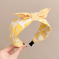 Simple Style Heart Shape Cloth Patchwork Hair Band sku image 85