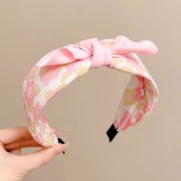 Simple Style Heart Shape Cloth Patchwork Hair Band sku image 86