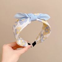 Simple Style Heart Shape Cloth Patchwork Hair Band sku image 84