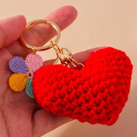 Simple Style Commute Heart Shape Zinc Alloy Valentine's Day Keychain main image 1