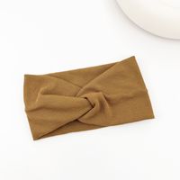 Women's Simple Style Solid Color Cloth Braid Hair Band sku image 4