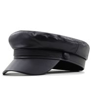 Women's Basic Simple Style Solid Color Curved Eaves Military Hat sku image 4