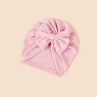 Petites Filles Bébés Garçons Style Simple Couleur Unie Noeud D'arc Chapeau De Bébé sku image 6