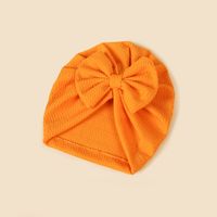 Baby Girl's Baby Boy's Simple Style Solid Color Bow Knot Baby Hat sku image 7