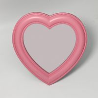 Simple Style Heart Shape Aluminum Mirror 1 Piece sku image 12