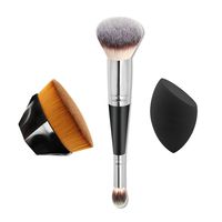 Simple Style Multicolor Artificial Fiber Wooden Handle Makeup Brushes sku image 8