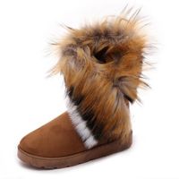 Women's Streetwear Solid Color Round Toe Snow Boots main image 5