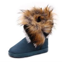 Women's Streetwear Solid Color Round Toe Snow Boots sku image 8