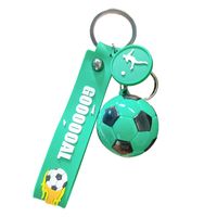Simple Style Sports Football Arylic Unisex Bag Pendant Keychain main image 5