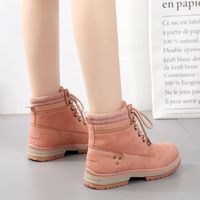 Women's Streetwear Solid Color Round Toe Martin Boots main image 5