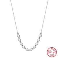 Simple Style Geometric Freshwater Pearl Sterling Silver Necklace main image 3